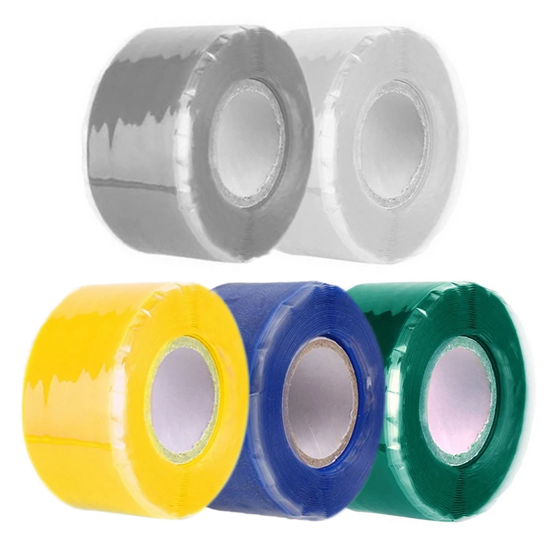 

Waterproof Silicone Performance Repair Tape Self-adhesive Strong Black Rubber Silicone Bonding Tape Self Fusing Wire Tape