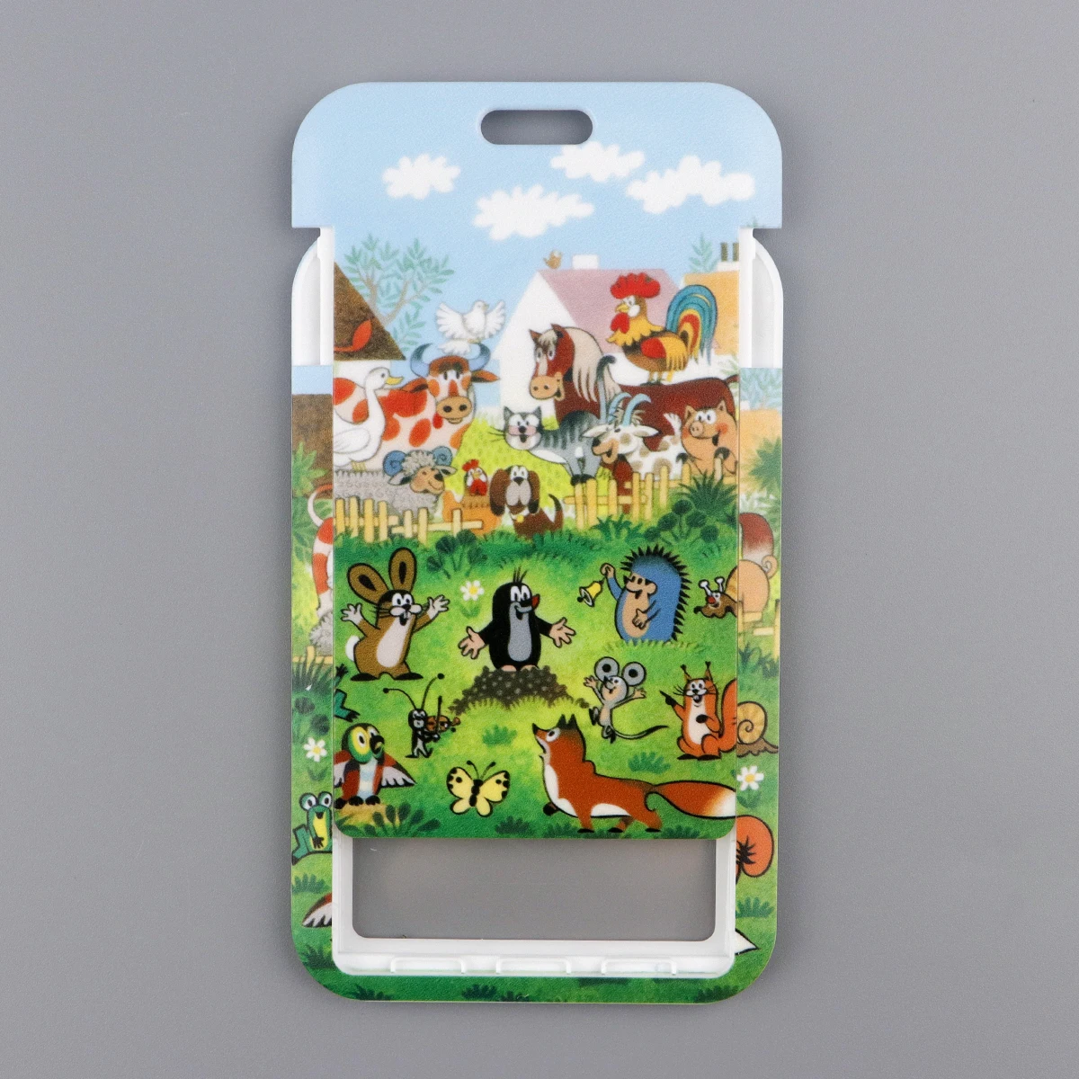 Брелок LX1316 для ключей мультяшный ремешок на шею в форме Крота держатель ID