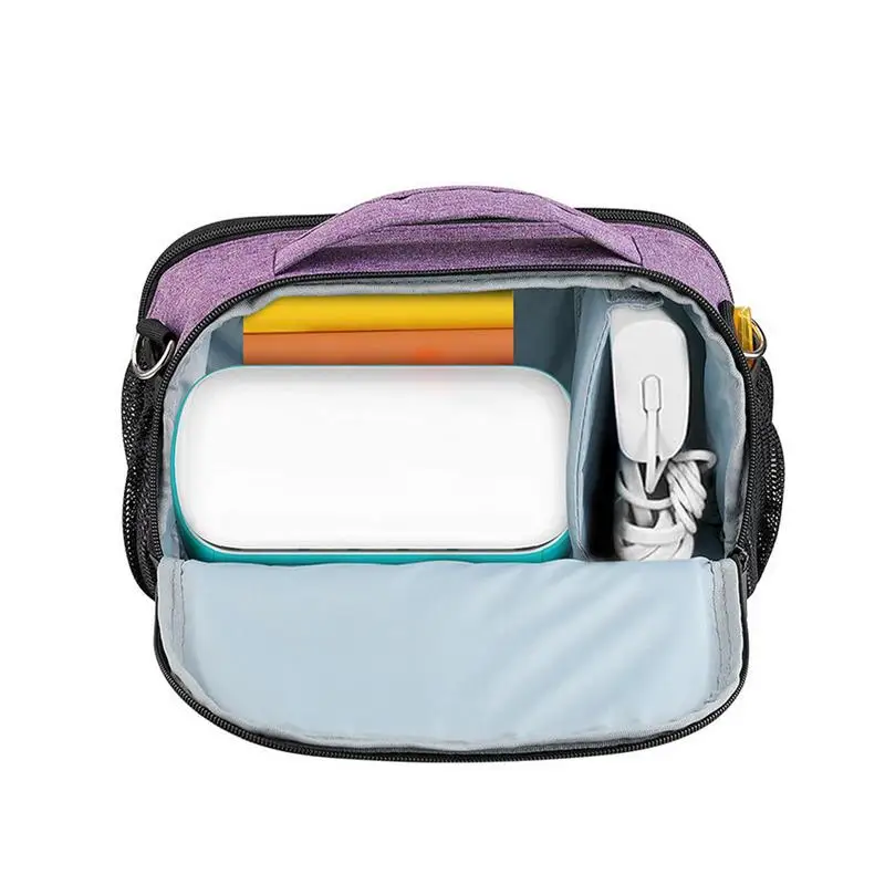 

Knitting Bag Universal Storage Crochet Bag Storage Tool With Sturdy Handle For Small Cutting Machines Sewing Machines Threading