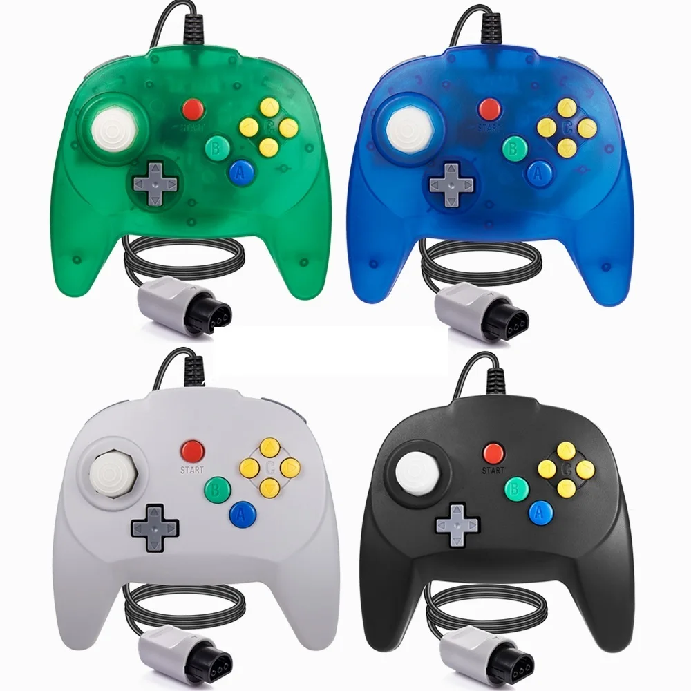 

[New Version]Classic Mini N64 Controller Retro Gamepad Joystick Replacement for N64 Console Video Game System(Design from Japan)