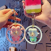 squishy infinite squeeze winking monster expression chain key pendant ornament stress relieve decompression toys antistress gift