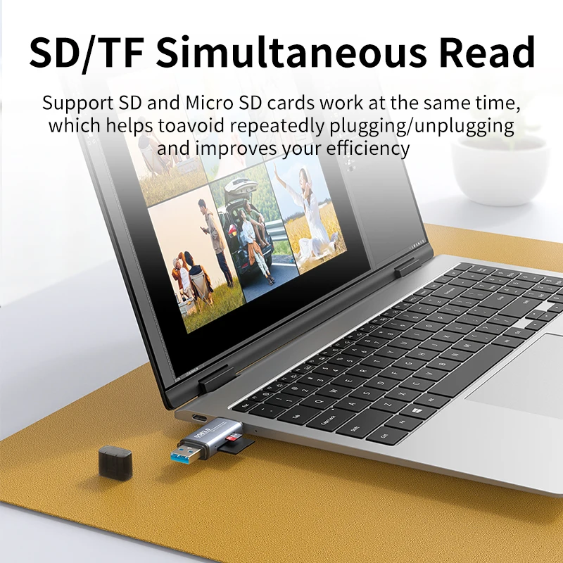 Кардридер Unnlink с USB 3 0 и Type C на SD MicroSD TF карта памяти для ПК ноутбука телефона