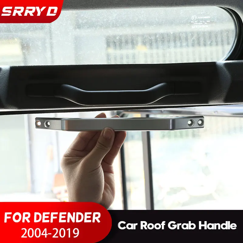 

Для Land Rover Defender 110 130 2004-2018, алюминиевый сплав, серебристый/черный/красный, ручка захвата крыши автомобиля, отделка, защитные автомобильные аксессуары