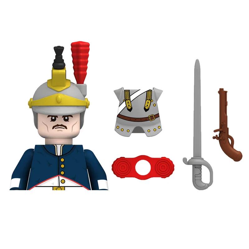 Конструктор немецких войн британская армия французские фигурки солдат