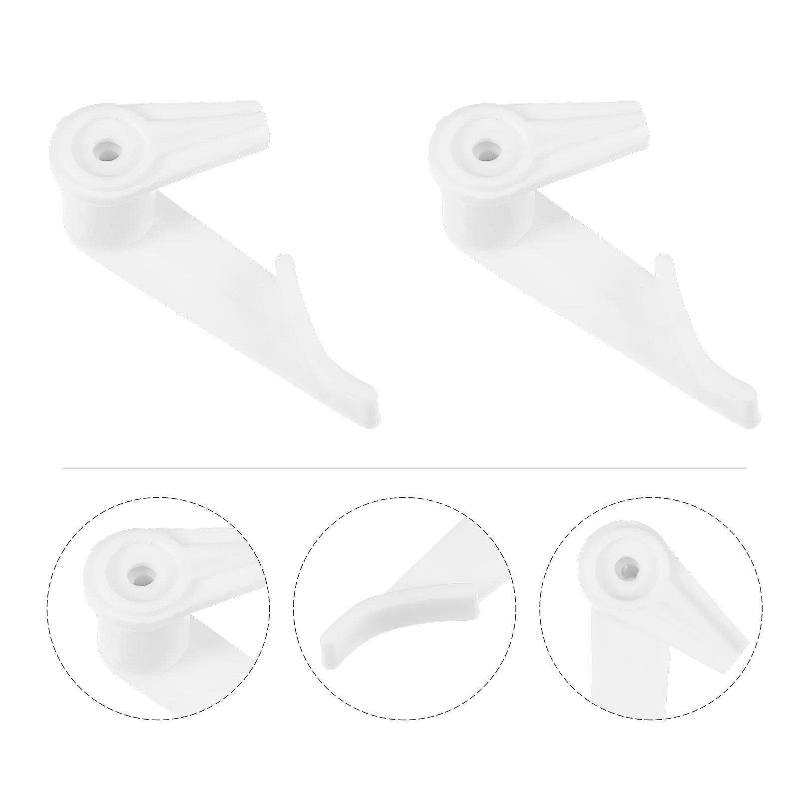 50 Sets Shade Buckle Ceiling Lamp LED Clips Lights Cable Holder Soundbar Bracket Lighting Accessories Fixed Rope Fixing Buckles