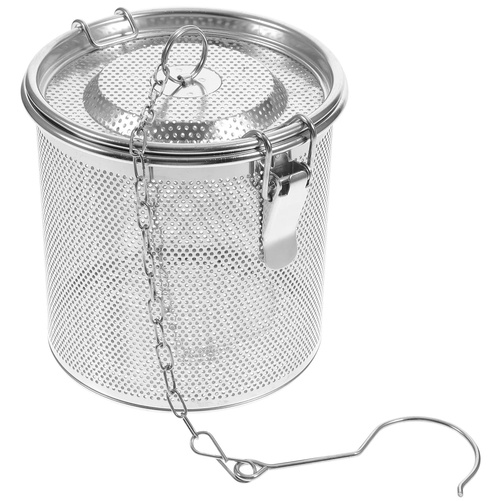 

Stainless Steel Tea Infuser Metal Strainer Tea Steeper Stainless Steel Colander Set Stainless Steel Basket Cage Coffee Sieve