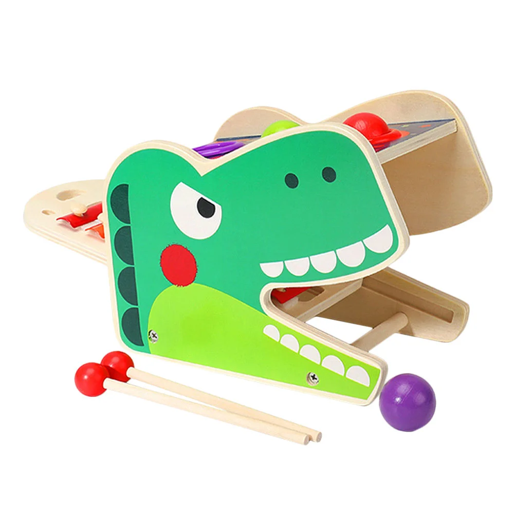 

1 Set Children Puzzle Wooden Harp Creative Shape Percussion Educational