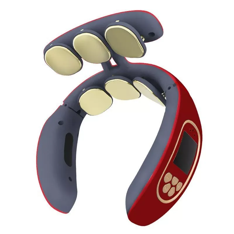 

Automatic Cycle Shitisa Heating Neck Massager with Heat Deep Kneading Massage for Neck Remote Control Body Massager