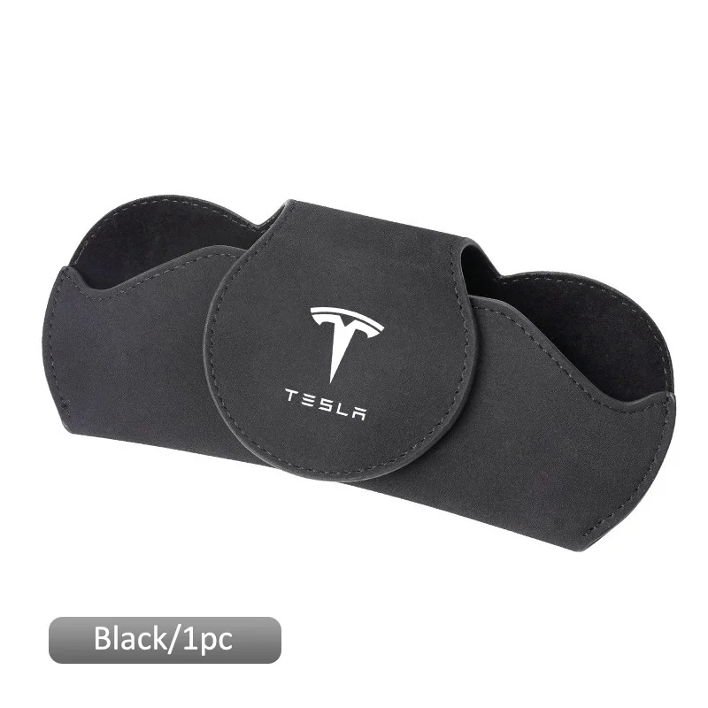 

Автомобильный чехол для очков, автомобильный солнцезащитный козырек, держатель для очков, зажим для солнцезащитных очков, аксессуары для хранения для Tesla Model 3 S X Y Roadster 2021 SpaceX