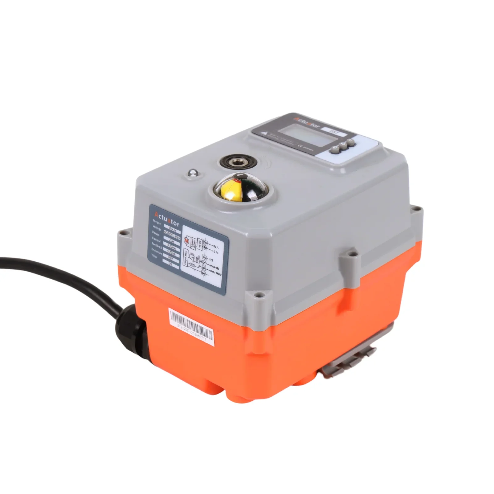 Предохранитель для закрытия AC/DC24 4-20 мА 50 нм шаровой клапан-бабочка вращающийся