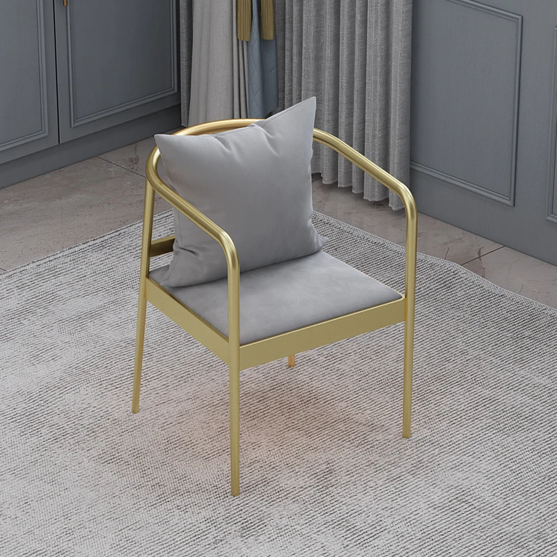 

Nordic Individual Armchair Makeup Living Room Chairs Ergonomic Living Room Chairs Gold Balcony Modern Silla Nordica Furniture HY