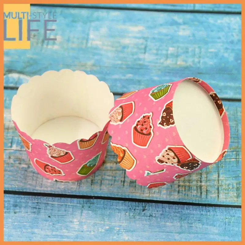 

Thermostability Cake Mold Disposable Mafin Cup Cake Tray Pastry And Bakery Accessories Cake Paper Cup