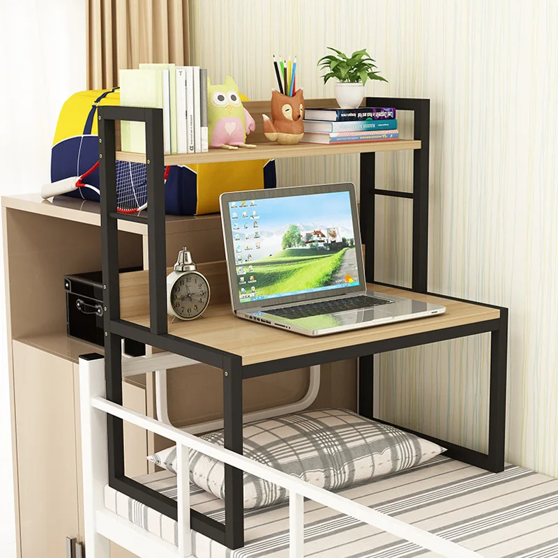 

Стол-кровать для студенческого общежития, подвесная кровать с фиксированным верхом и двухъярусным книжным шкафом, встроенный письменный с...