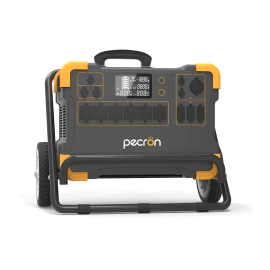 

Pecron E3000 portable rechargeable power station outdoor battery 230V 110V inverter solar energy system