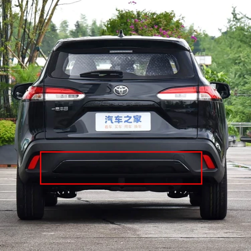 

Защитная накладка на передний и задний бампер для Toyota Corolla Cross 2022-2025, пластик ABS, стиль заводской комплектации, замена