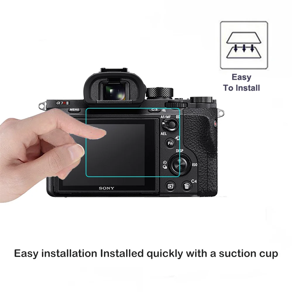 2 шт. Защитное стекло для камеры Sony A7 IV A7II A7III A7S A7R A7R2 A7R3 A7R4 HD |