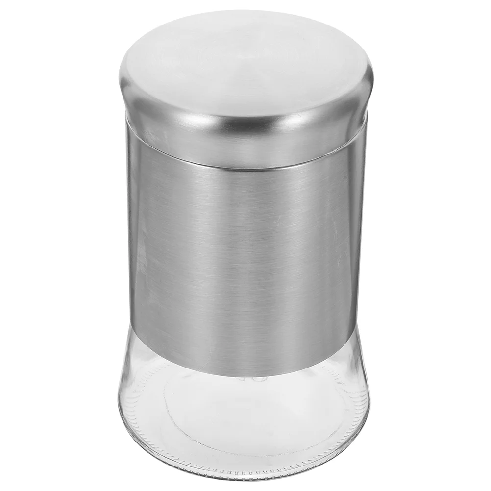 

Food Containers Lids Airtight Glass Jar Kitchen Canisters Mason Dried Fruit Bottle Stainless Steel