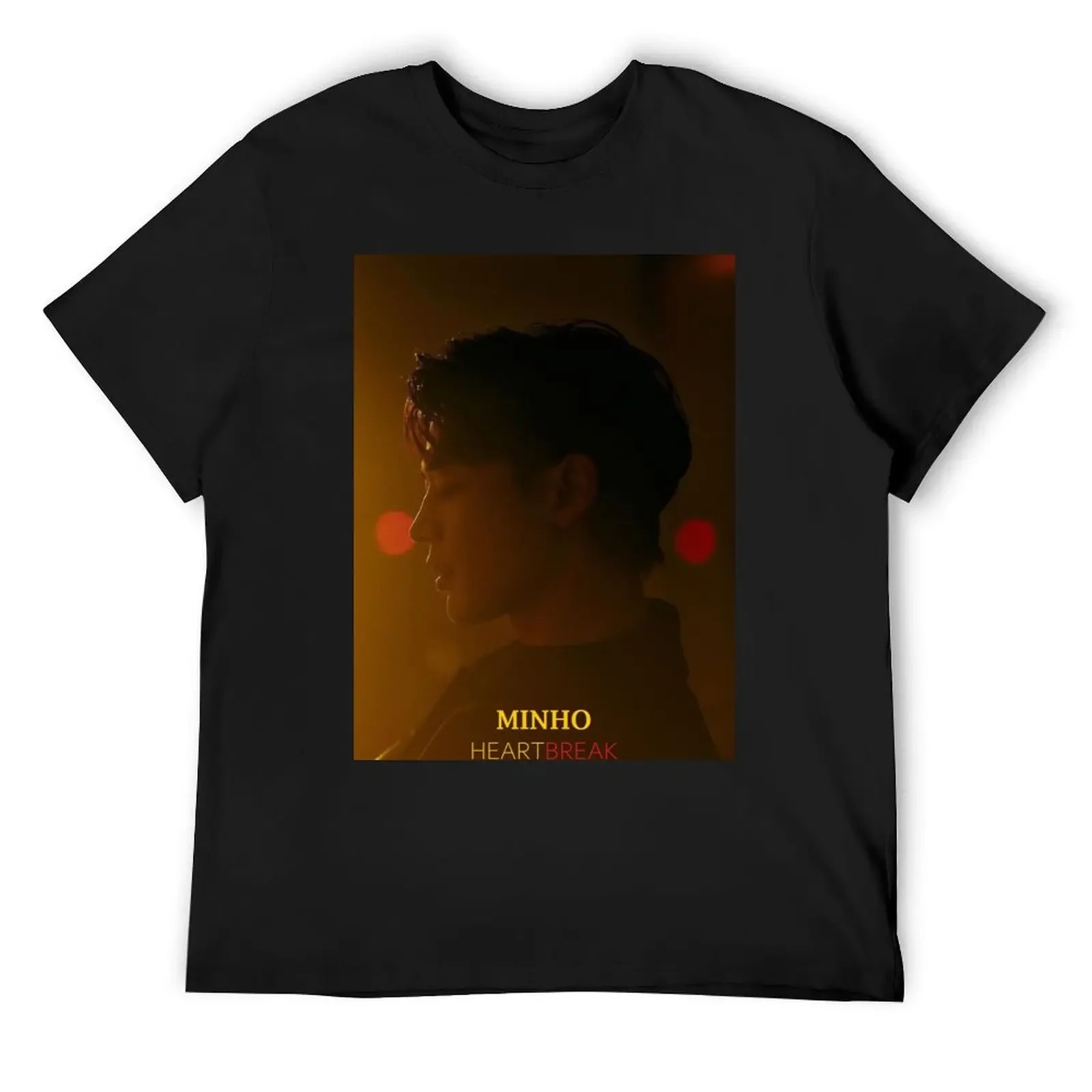 Футболка MINHO HEARTBREAK для мальчиков белые хлопковые футболки с рисунком мужская
