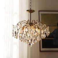 modern luxury crystal chandelier living room bedroom crystal lamps pendants ceiling lights home lighting indoor lamp