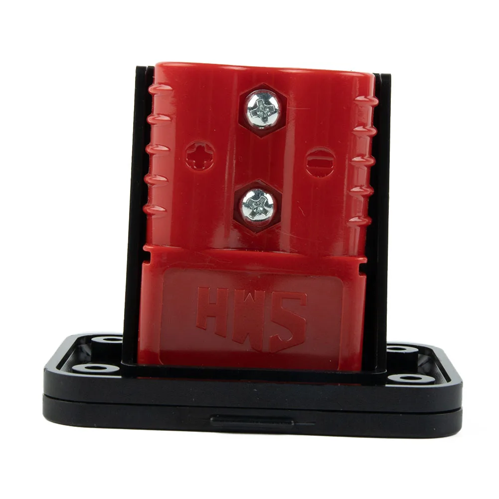 

2pcs For Anderson Plug Flush Mount Bracket Panel Cover Charging Battery Connector 120A For Caravan Boat Truck Camper Accessories