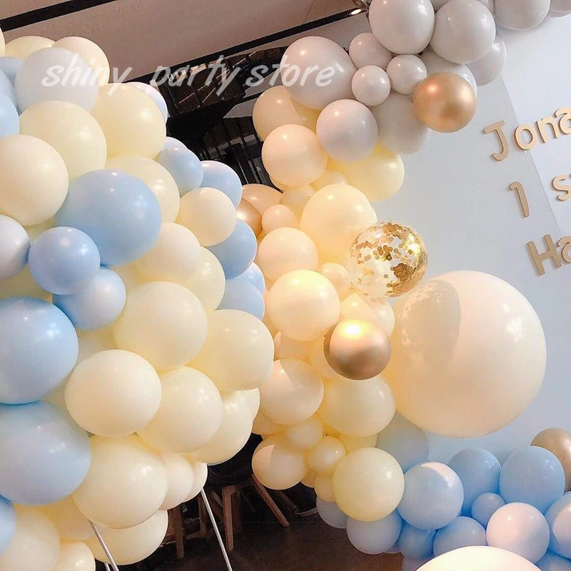 Macaron Радужный воздушный шар гирлянда арочный комплект для девочек пастельная