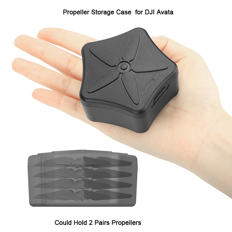 

Ящик для хранения пропеллеров для DJI Avata Лопасть Винта дрона реквизит чехол для хранения Противоударная защита аксессуары для квадрокоптер...