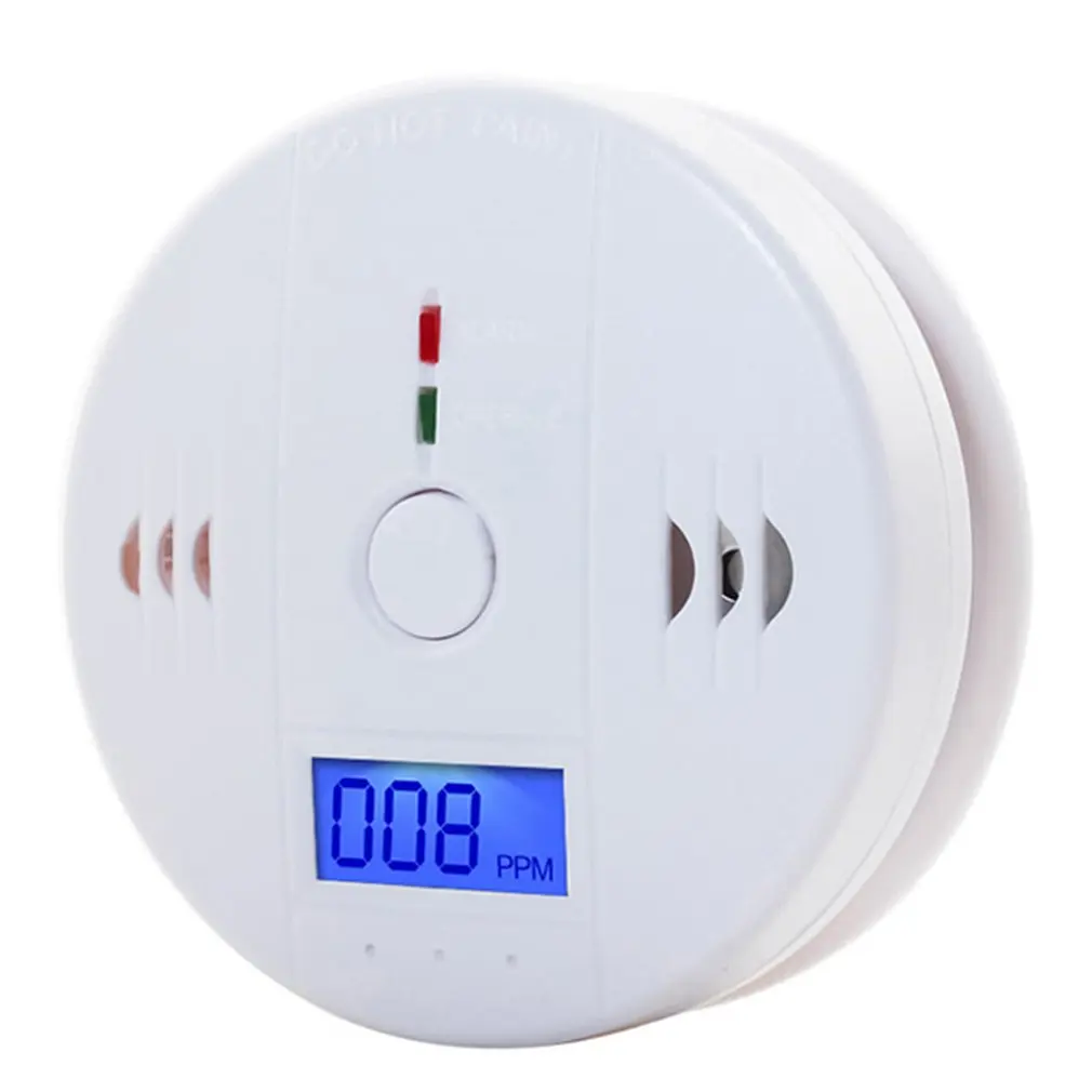 

ACJ999 Independent Carbon Monoxide Alarm Carbon Monoxide Alarm Home Coal Stove Honeycomb Soot Detector Lcd Display