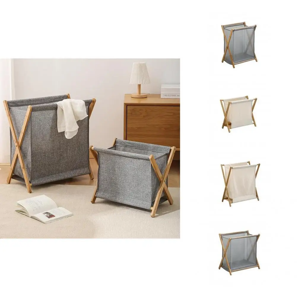 

Fabric Innovative Multifunctional Folding Dirty Clothes Basket Handle Design Laundry Basket Convenient for Household