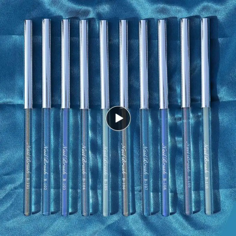 

Nail Gel Polish Painting Pen Line Stripes Drawing Pen Aurora Crystal Brush Uv Gel Brushes Nail Art Brushes Nail Accessories