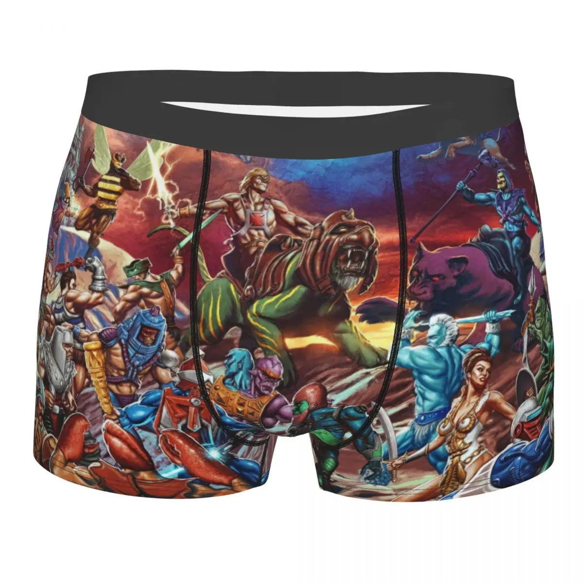 Трусы Magic He-Man и the Masters of Universe хлопковые трусы мужское нижнее белье удобные шорты
