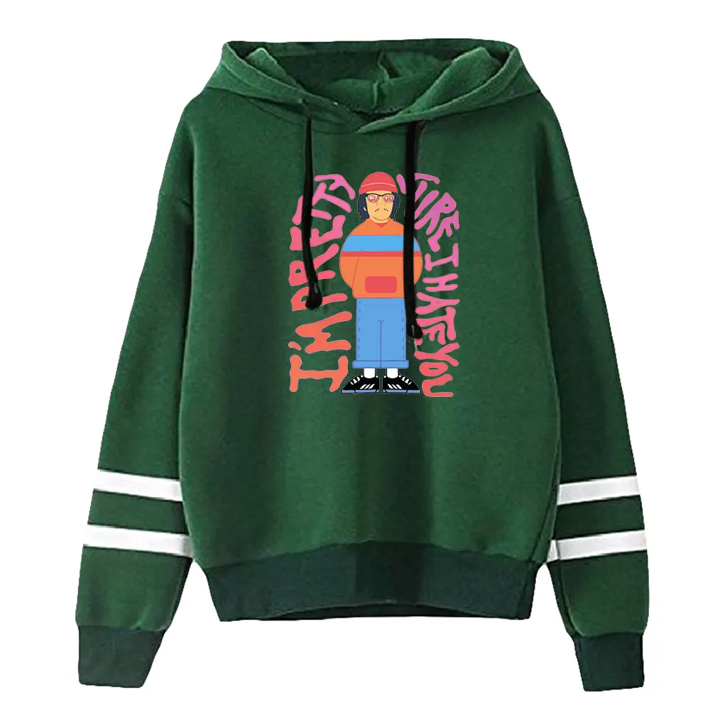 2026 поп-певец Cuco Merch унисекс, без карманов, с параллельными перекладинами, толстовка с рукавами для женщин и мужчин, толстовка с капюшоном, повседневный стиль, модная одежда (art.: 3920d35bc4f69) - 3920d35bc4f69