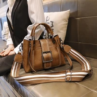 womens handbag female single shoulder bag korean version bag vintage oil wax leather large capacity casual bag high quality
