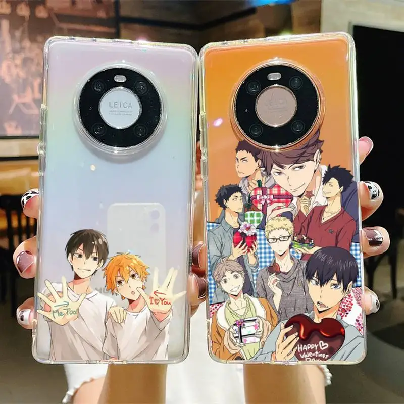 

Haikyuu Hinata attacks Anime Phone Case For Huawei P 20 30 40 pro lite Psmart2019 Honor 8 10 20 Y5 6 2019 Nova3E