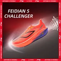 Мужские кроссовки Li-Ning FEIDIAN 5 CHALLENGER для гонок SUPER BOOM Cushion, противоскользящие спортивные кроссовки из карбонового волокна ARMV001