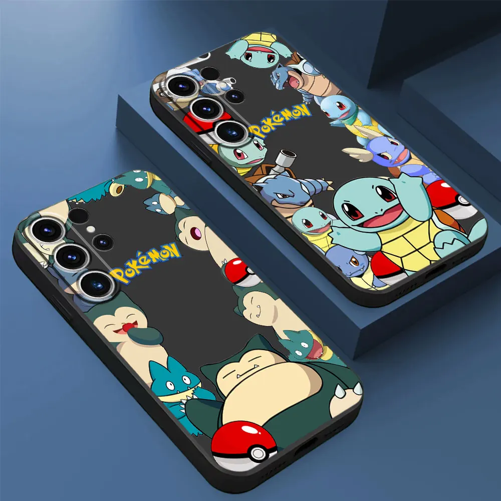 Мягкий чехол из ТПУ с изображением покемона, Аниме Пикачу для Samsung Galaxy S10 S20 FE S22 Plus S9 S23 S10e S8 S7 S21, Ультратонкий чехол S7 Edge