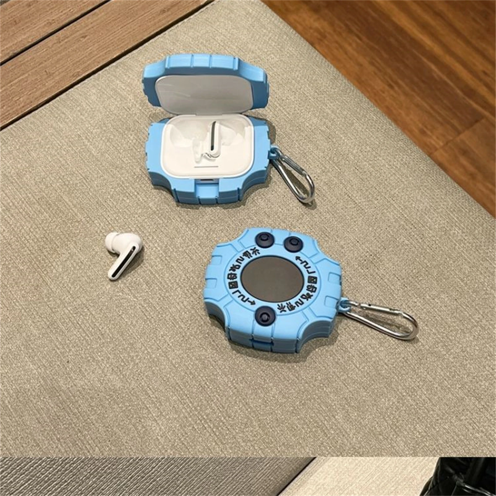 Фото 3D милый мультяшный чехол для наушников Digimon Monster Digivice для Redmi Buds 5/Buds 6, силиконовый защитный чехол для наушников для мальчиков и девочек №1