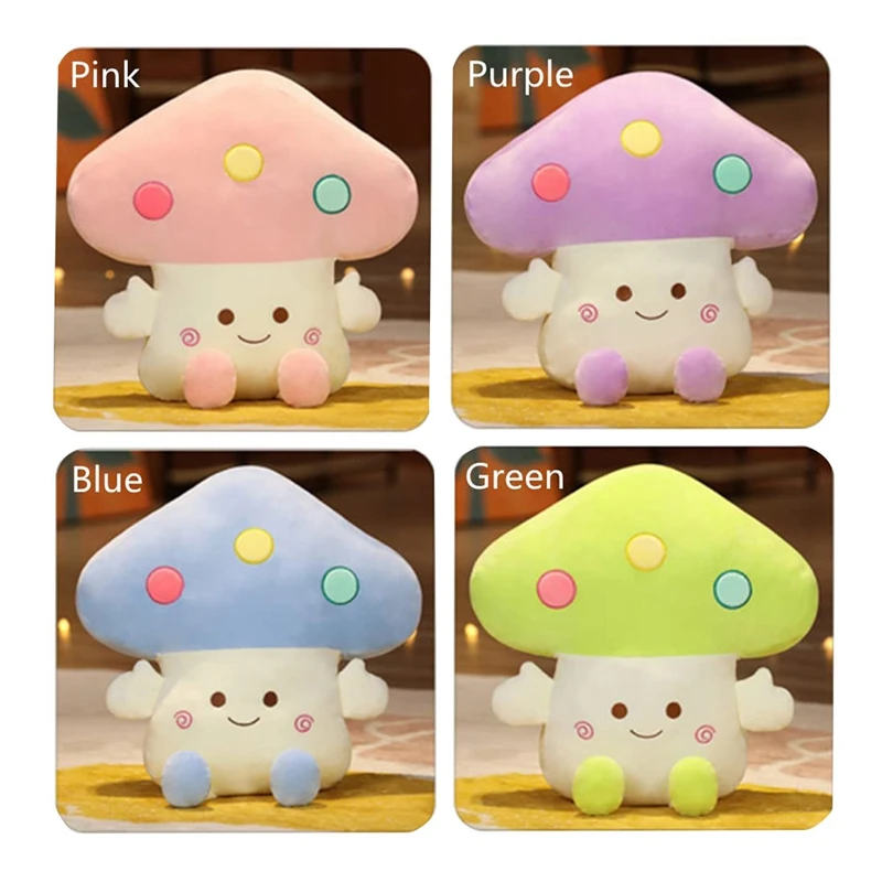 Симпатичная плюшевая игрушка-гриб подушки-грибы мягкая подушка для обнимания