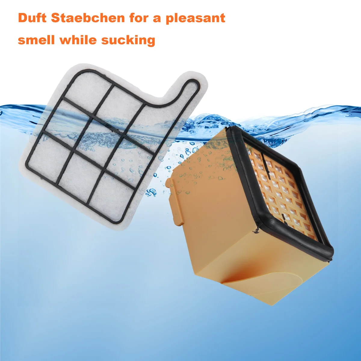 Наборы зубов для Vorwerk - Kobold 135/136 / 135SC VK135 VK136 2 x гигиенических фильтра + защитных