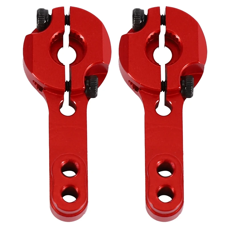 

2X 25T 35mm Teeth Tooth Steering Half Servo Arm Horn for 1/8 1/10 RC Car Boat for HSP HPI Wltoys Himoto Redcat Axial