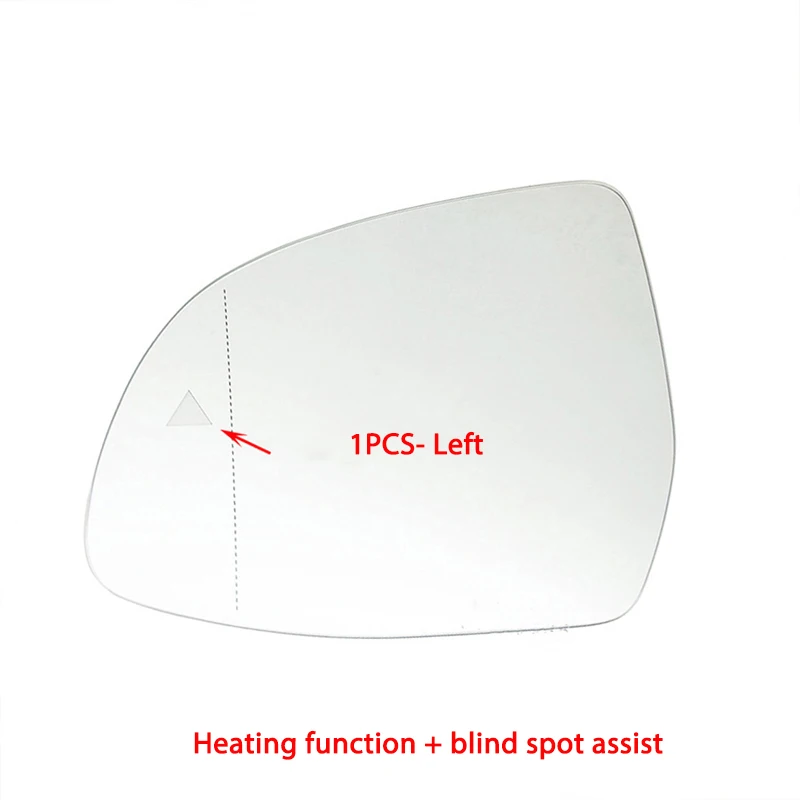 Боковое зеркало для BMW X3 G01 X4 G02 X5 G05 X6 G06 X7 G07 Стеклянная линза с подогревом Замена стекла заднего зеркала