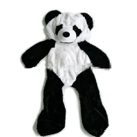 panda teddy bear plush soft toys doll shell skins without cotton skins animal us cute plush
