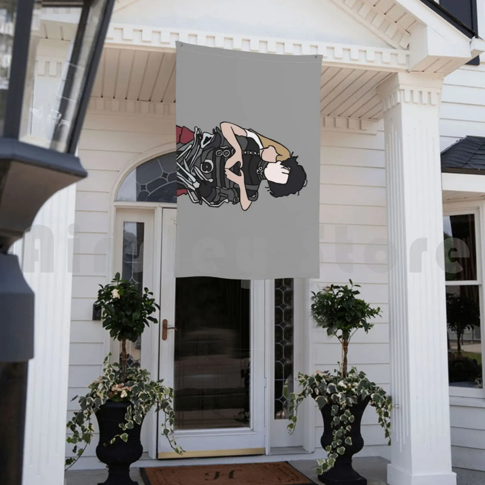 Флаг Автомобильный флаг Эдвард Руки-ножницы головной убор Джонни Депп