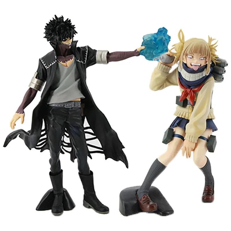 

2022 New 20Cm Pvc My Hero Academia Dabi Himiko Toga Animation Game Character Model Kid Doll Periphery Desktop Decoration Gifts