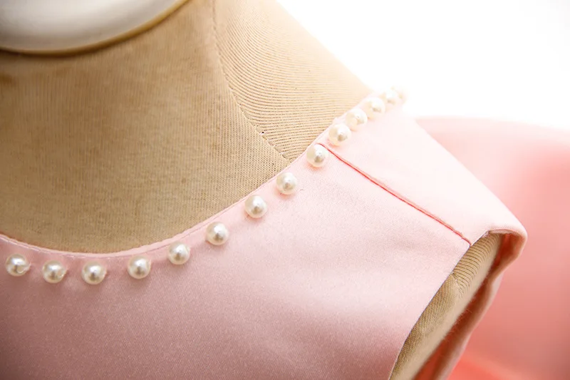 Child's Party Dress for a Year Old Girl Birthday Beads Baby 3 6 12 18 24 Months New 2022 Wedding Frock | Детская одежда и