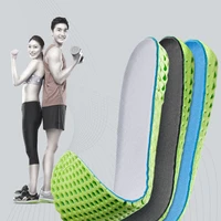memory foam insoles for shoes sole breathable mesh deodorant cushion running insoles for feet 2 4 cm height increase insoles