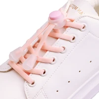 elastic lock no tie shoelaces bread buckle shoe laces sneakers shoelace kids adult quick lazy lace for shoes accessories
