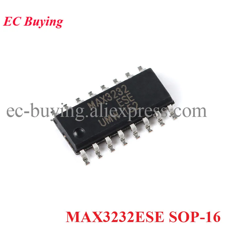 10 шт./1 шт. MAX3232ESE MAX3232 SOP-16 3,0 В-5,5 В RS-232 чип трансивера IC контроллер новый оригинальный