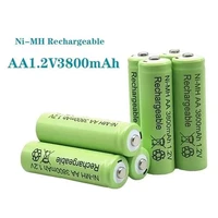 3800mah aa 1 2v battery ni mh rechargeable battery for toy remote control rechargeable batteries aa 1 2v 3800mah battery