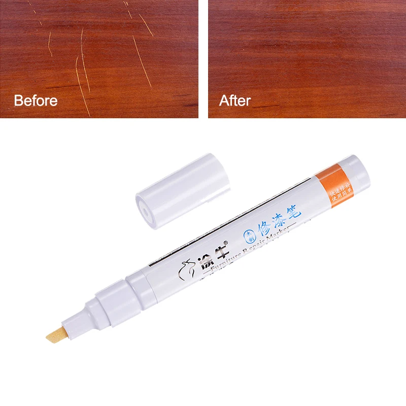 Repair Pen Touch Up Markers Filler Sticks Wood Scratches Restore Kit Patch Paint Pens Wood Composite Repair