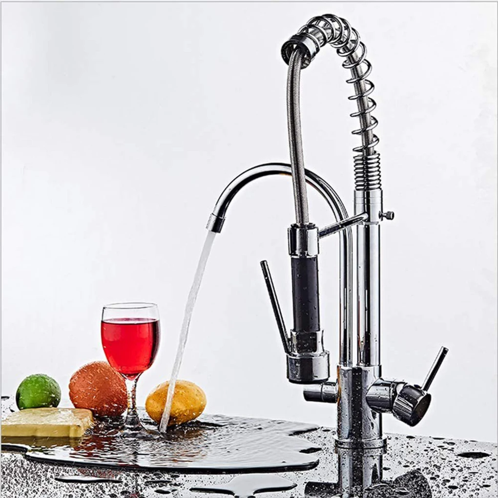 

Faucet Sprayer Bathroom Sink Pull Down Shower Head Replacement Water Tap